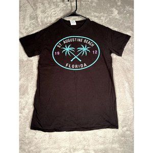 St Augustine Short Sleeve Shirt Womoen's Small Black Short Sleeve Shirt